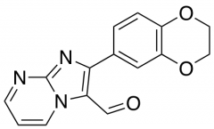 2-(2,3-Dihydro-1,4-benzodioxin-6-yl)-imidazo[1,2-a]pyrimidine-3-carboxaldehyde