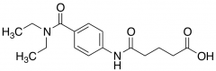 5-{4-[(Diethylamino)carbonyl]anilino}-5-oxopentanoicacid