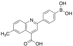 2-(4-Dihydroxyborane)phenyl-4-carboxy-6-methylquinoline