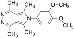 6-(3,4-Dimethoxyphenyl)-1,4,5,7-tetramethyl-6H-pyrrolo[3,4-d]pyridazine
