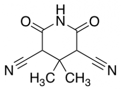 4,4-Dimethyl-2,6-dioxopiperidine-3,5-dicarbonitrile