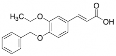 (2E)-3-[4-(Benzyloxy)-3-ethoxyphenyl]acrylic Acid
