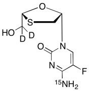 Emtricitabine-d2,15N