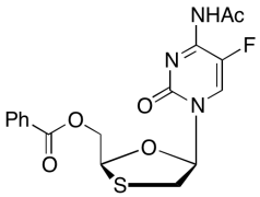 ent-Emtricitabine 4-Acetamide 5&rsquo;-O&rsquo;-Benzoyl