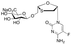 Emtricitabine O-&beta;-D-Glucuronide Sodium Salt