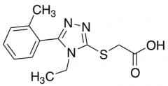 2-{[4-Ethyl-5-(2-methylphenyl)-4H-1,2,4-triazol-3-yl]sulfanyl}acetic Acid