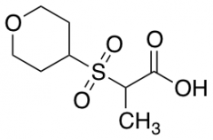 2-(oxane-4-sulfonyl)propanoic acid