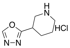 3-(1,3,4-oxadiazol-2-yl)piperidine hydrochloride