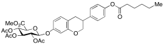 (R,S)-Equol Hexanoate 3,4-O-Triacetyl-4&rsquo;-O-&beta;-D-glucuronide Methyl Ester