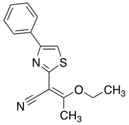 3-Ethoxy-2-(4-phenyl-1,3-thiazol-2-yl)but-2-enenitrile