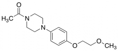 Ethanone, 1-[4-[4-(2-methoxyethoxy)phenyl]-1-piperazinyl]-