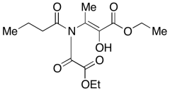 3-(N-(2-Ethoxy-2-oxoacetyl)butyramido)-2-hydroxybut-2-enoic Acid Ethyl Ester