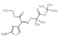 Ethyl (Z)-2-(2-aminothiazol-4-yl)-2-(1-t-butoxycarbonyl-1-methyl)ethoxyiminoacetate