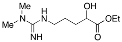 Ethyl 5-(3,3-Dimethylguanidino)-2-hydroxypentanoate