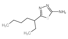 5-(1-Ethylpentyl)-1,3,4-thiadiazol-2-amine