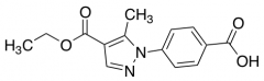 4-[4-(Ethoxycarbonyl)-5-methyl-1H-pyrazol-1-yl]benzoic Acid