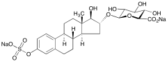 Estriol 3-O-Sulfate 16-O-&beta;-D-Glucuronide Disodium Salt