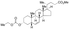 (3&alpha;,5&beta;)-3-[(Ethoxycarbonyl)oxy]chol-6-en-24-oic Acid Methyl Ester