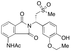 N-[2-[(1S)-1-(3-Ethoxy-4-hydroxyphenyl)-2-(methylsulfonyl)ethyl]-2,3-dihydro-1,3-dioxo-1H-