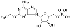 2-Ethoxy-9-(5-O-phosphono-&beta;-D-arabinofuranosyl)-9H-purin-6-amine