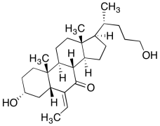 (3R,5R,8S,9S,10R,13R,14S,17R,E)-6-Ethylidene-3-hydroxy-17-((R)-5-hydroxypentan-2-yl)-10,13