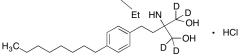 2-(Ethylamino)-2-[2-(4-octylphenyl)ethyl]-1,3-propanediol-d4 Hydrochloride