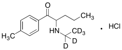 2-((Ethylamino-d5))-4'-methyl Valerophenone Hydrochloride