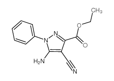Ethyl 5-amino-4-cyano-1-phenylpyrazole-3-carboxylate