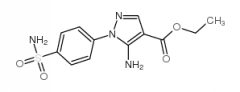 Ethyl 5-amino-1-(4-sulfamoylphenyl)pyrazole-4-carboxylate