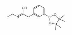 3-(N-Ethylaminocarbonyl)methylphenylboronic acid, pinacol ester