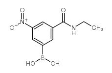 3-(N-Ethylaminocarbonyl)-5-nitrophenylboronic acid