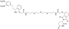 De((S)-1-((S)-2-(3,4,5-Trimethoxyphenyl)butanoyl)piperidine-2-carboxylic Acid) dTAG-7