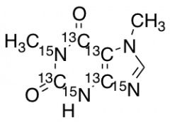 1,7-Dimethylxanthine (paraxanthine, 2,4,5,6-13C4 1,3,9-15N3)