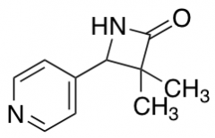 3,3-dimethyl-4-(pyridin-4-yl)azetidin-2-one
