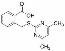 2-{[(4,6-Dimethylpyrimidin-2-yl)sulfanyl]methyl}benzoic Acid