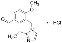 3-[(2-Ethyl-1H-imidazol-1-yl)methyl]-4-methoxybenzaldehyde Hydrochloride