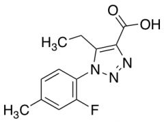 5-Ethyl-1-(2-fluoro-4-methylphenyl)-1H-1,2,3-triazole-4-carboxylic Acid