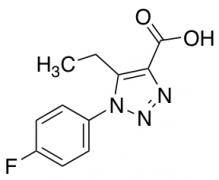 5-Ethyl-1-(4-fluorophenyl)-1H-1,2,3-triazole-4-carboxylic Acid