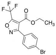 Ethyl 3-(4-Bromophenyl)-5-(trifluoromethyl)isoxazole-4-carboxylate