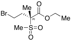 (R)-Ethyl-4-bromo-2-methyl-2-(methylsulfonyl)butanoate