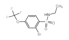 N-Ethyl 2-Bromo-4-trifluoromethoxybenzenesulfonamide
