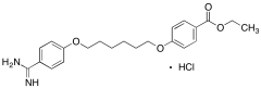 Ethyl 4[[6-(4-Carbamimidoylphenoxy)hexyl]oxy]benzoate Hydrochloride