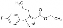 ethyl 1-(4-fluorophenyl)-5-propyl-1H-pyrazole-4-carboxylate