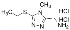 [5-(ethylsulfanyl)-4-methyl-4H-1,2,4-triazol-3-yl]methanamine dihydrochloride