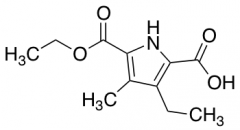 Ethyl 5-carboxy-4-ethyl-3-methyl-2-pyrrolecarboxylate