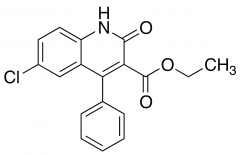 Ethyl 6-chloro-2-oxo-4-phenyl-1,2-dihydro-3-quinolinecarboxylate