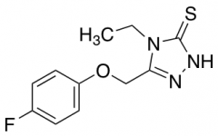 4-Ethyl-5-[(4-fluorophenoxy)methyl]-4H-1,2,4-triazole-3-thiol