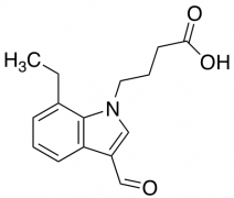 4-(7-Ethyl-3-formyl-1H-indol-1-yl)butanoic Acid