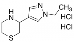 3-(1-Ethyl-1H-pyrazol-4-yl)thiomorpholine dihydrochloride