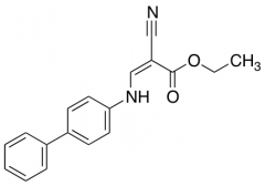 Ethyl (2Z)-2-Cyano-3-[(4-phenylphenyl)amino]prop-2-enoate